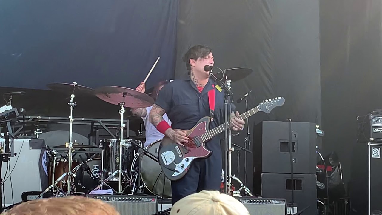 Frank Iero Live - Medicine Square Garden - Riot Fest - 9/15/19