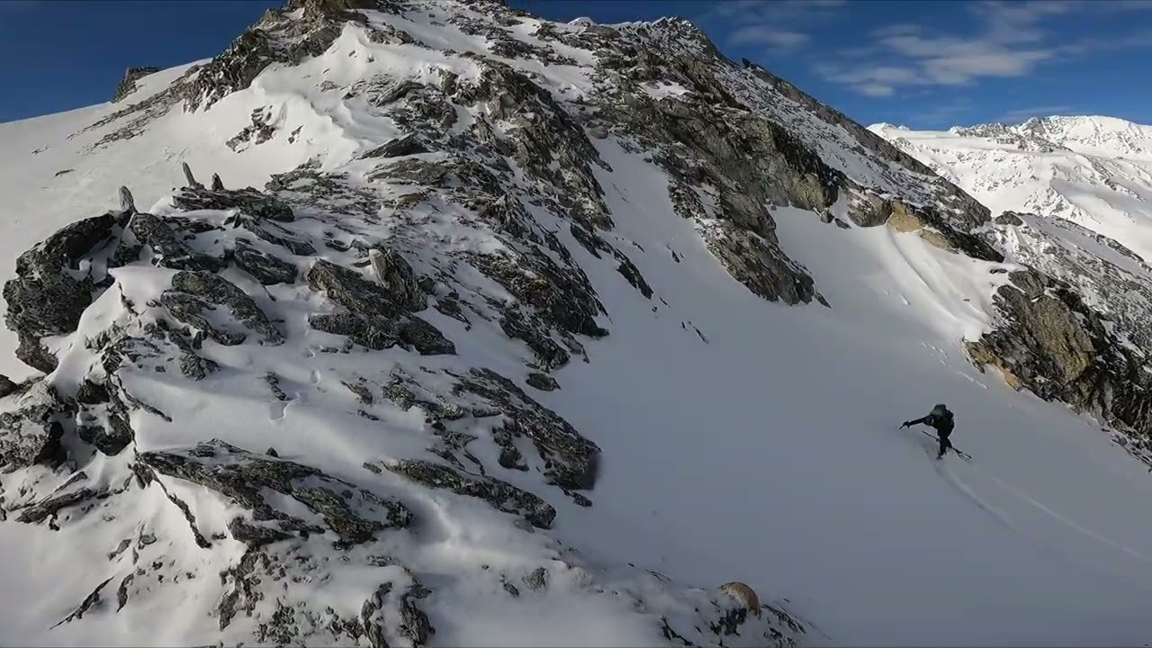 Ski de rando autour du refuge de Péclet-Polset