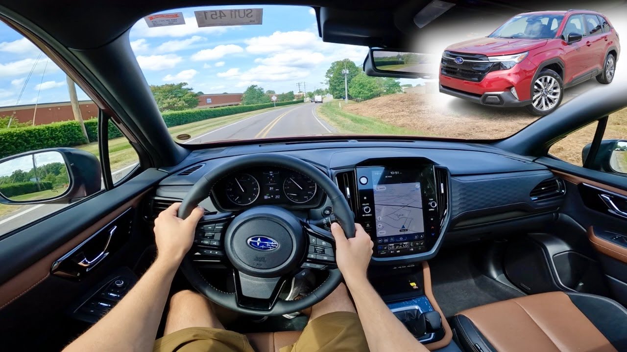 2025 Subaru Forester Touring POV Walkaround and Test Drive ASMR