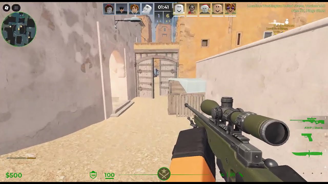 W awp flick