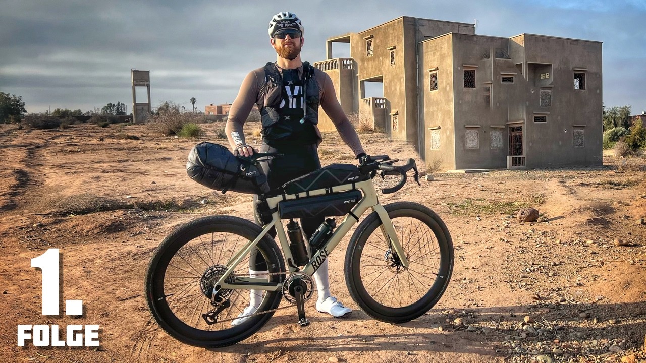 🇲🇦 1.700km mit dem Fahrrad durch Marokko - Bikepacking Abenteuer - Folge 1