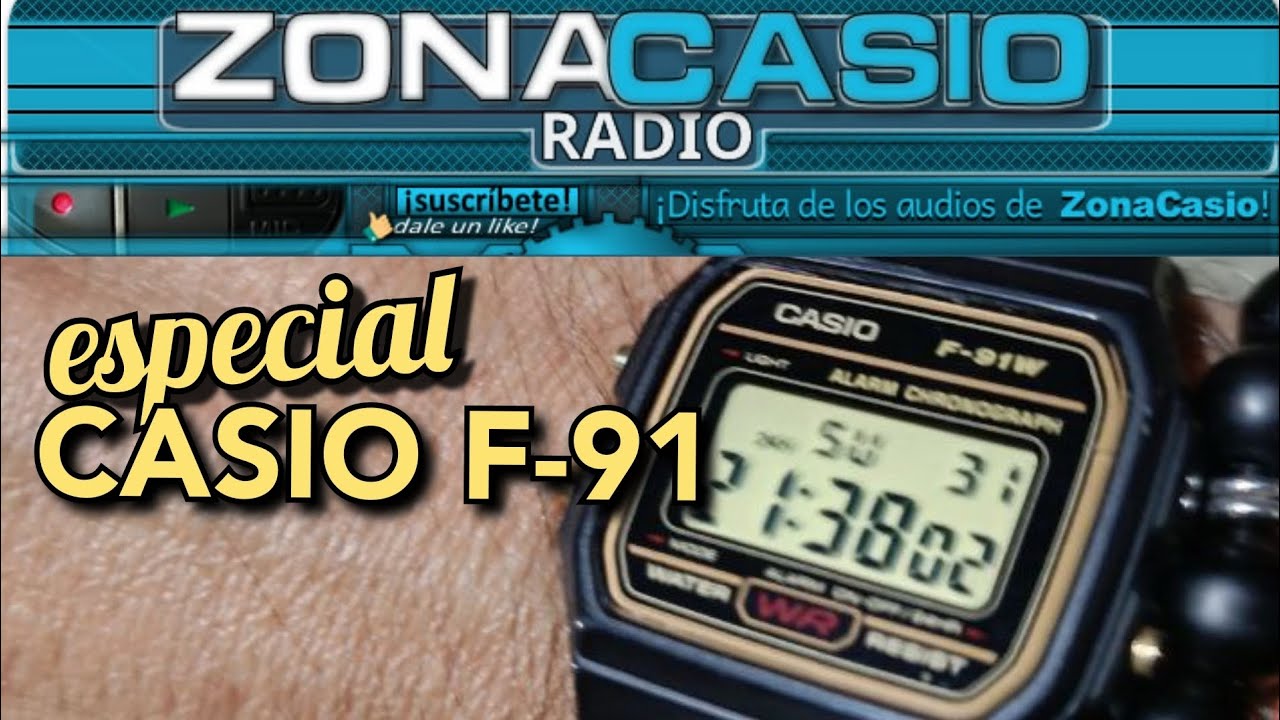 Especial Casio F-91 (con invitados de renombre)[05][Podcasts históricos]🎙️