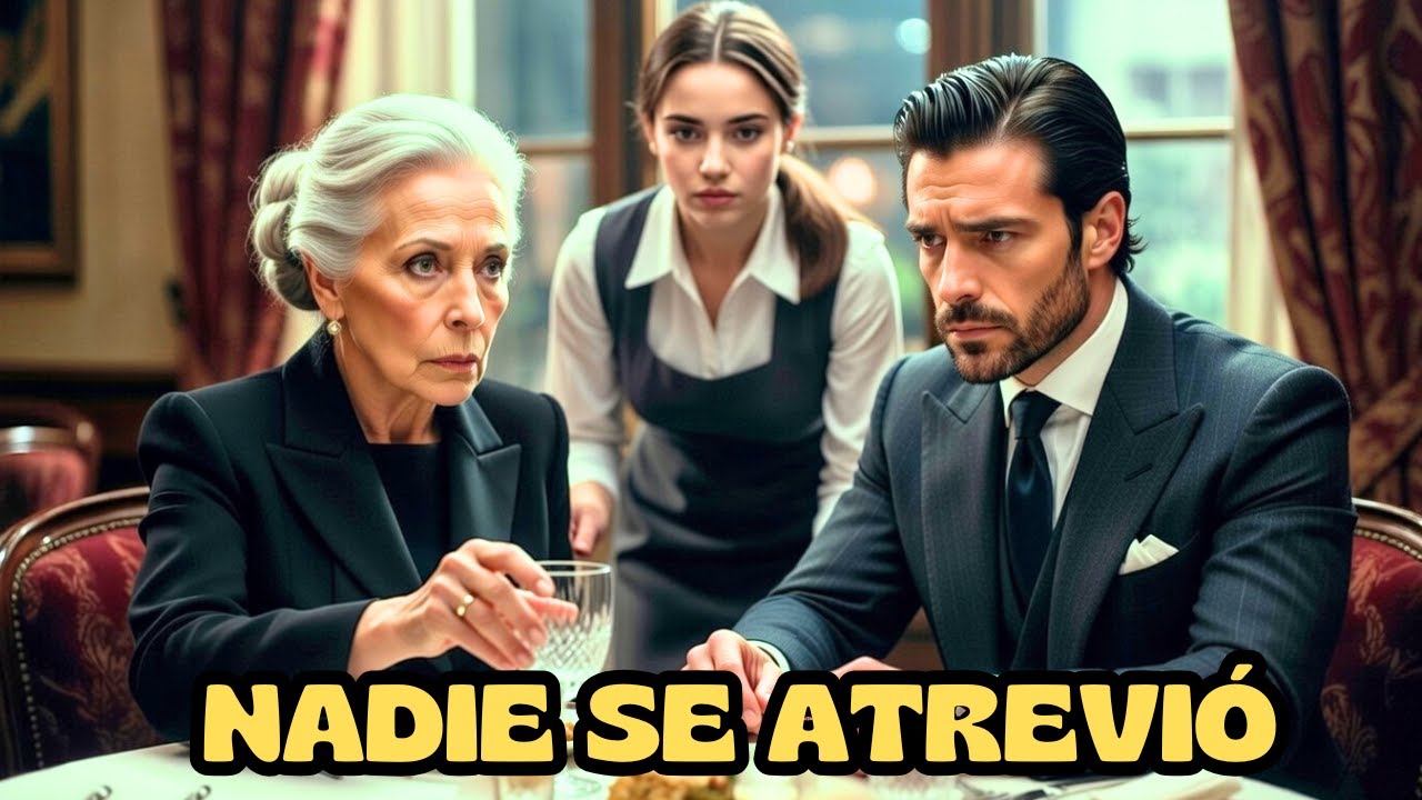 TODOS TEMÍAN A MI  MADRE — HASTA QUE LA CAMARERA LA DEJÓ SIN PALABRAS