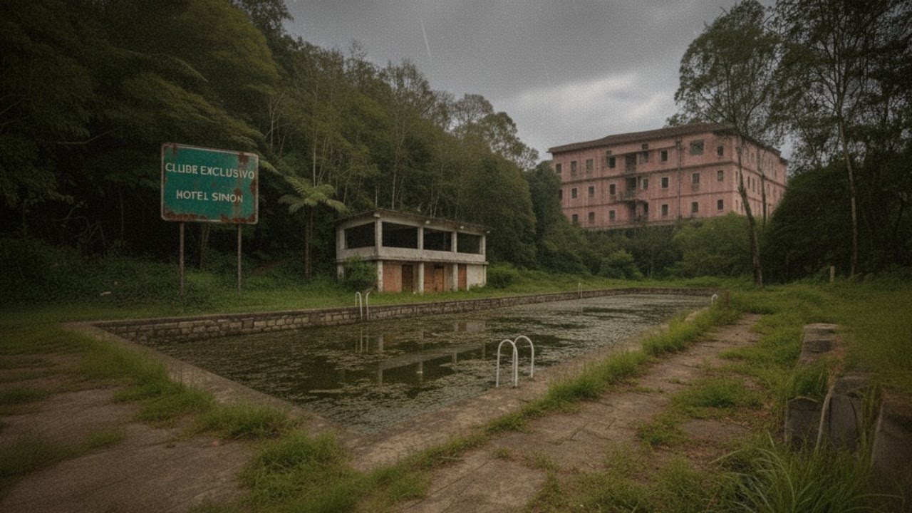 MEGA CLUBE EXCLUSIVO ABANDONADO COM PISCINA - Ygor Bazzoli.
