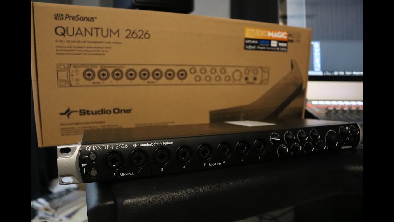 Обзор PreSonus Quantum 2626