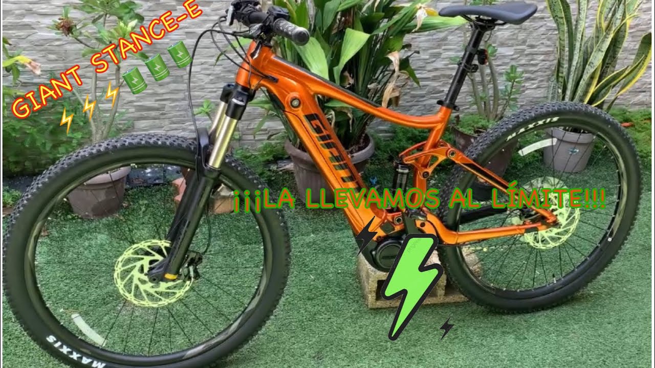 RESEÑA DE LA E-BIKE, GIANT STANCE-E 2022