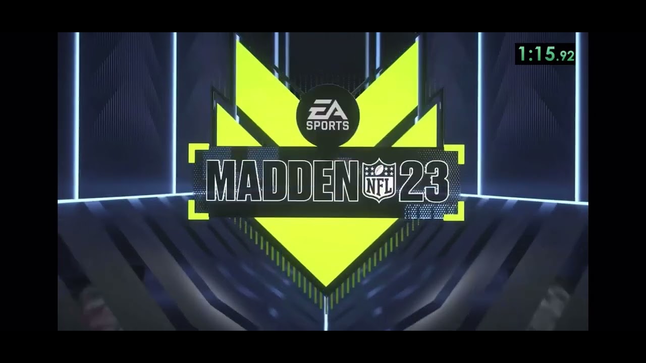 World Record Speed-run: Madden 23 Exhibition Game | 1 Minute Quarters | 2:30.32
