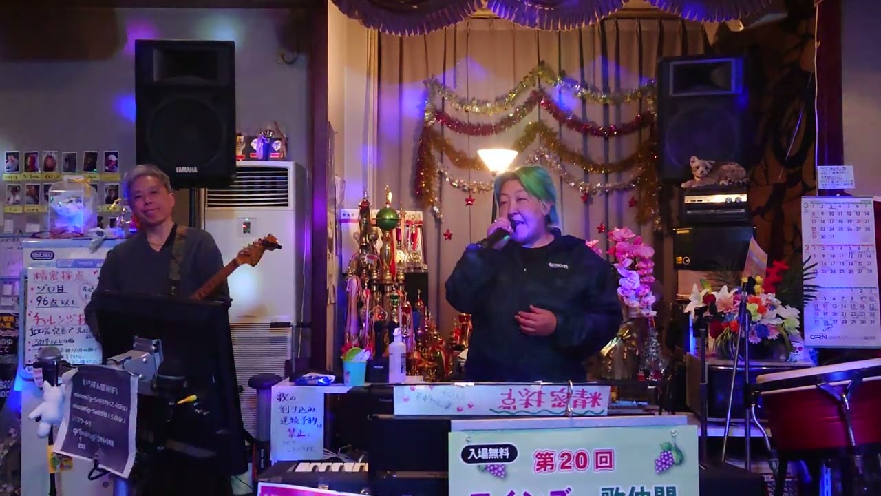 Snow halation♬μ'sの曲♬カラオケ喫茶いちばん星企画気軽にカラオケ30分ライブにて♬お客様  とらちゃん歌唱♬2026/1/26♬チャンネル登録お願いします(*^^*)