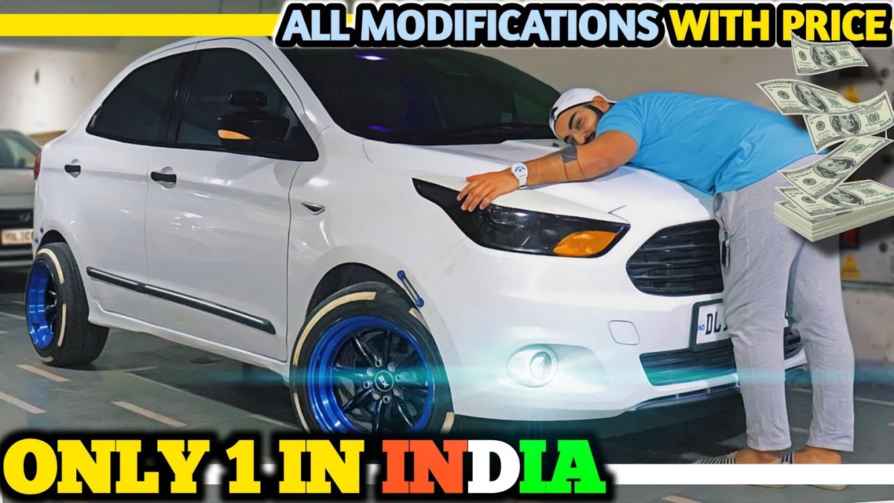 Only 1 In India 🇮🇳 FULLY MODIFIED FORD ASPIRE Tour with COST 💰💸💲 Speedy Singh 😎