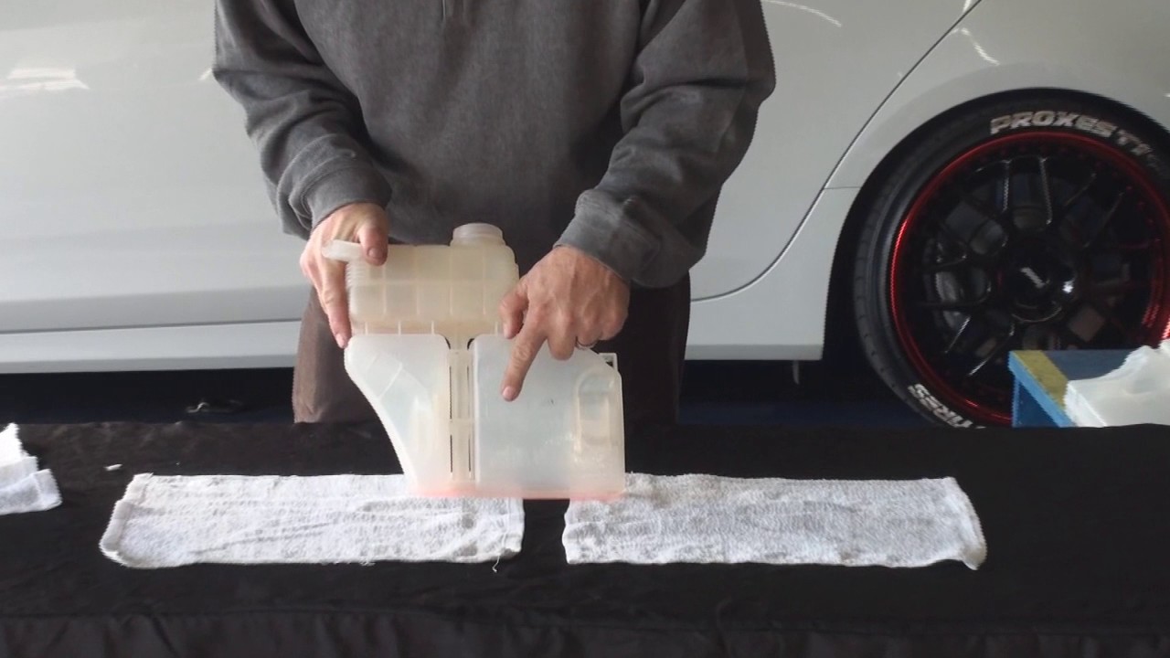 2016 Cadillac CTSV Radiator Expansion Tank Install