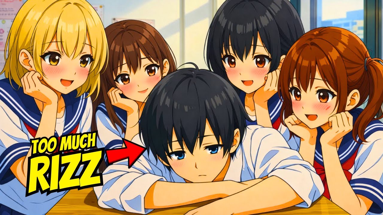 The Laziest Guy in School Somehow Becomes Rizz God Wanted by Girls | Anime Recap