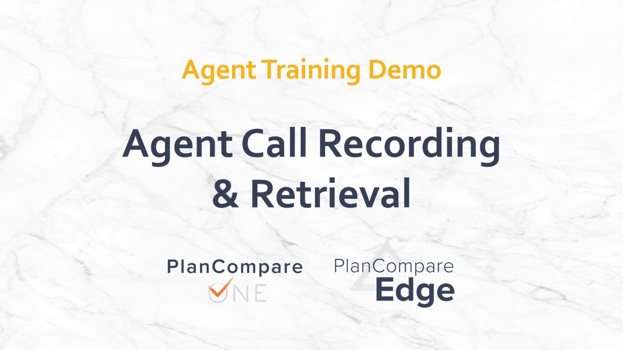 Agent Call Recording & Retrieval