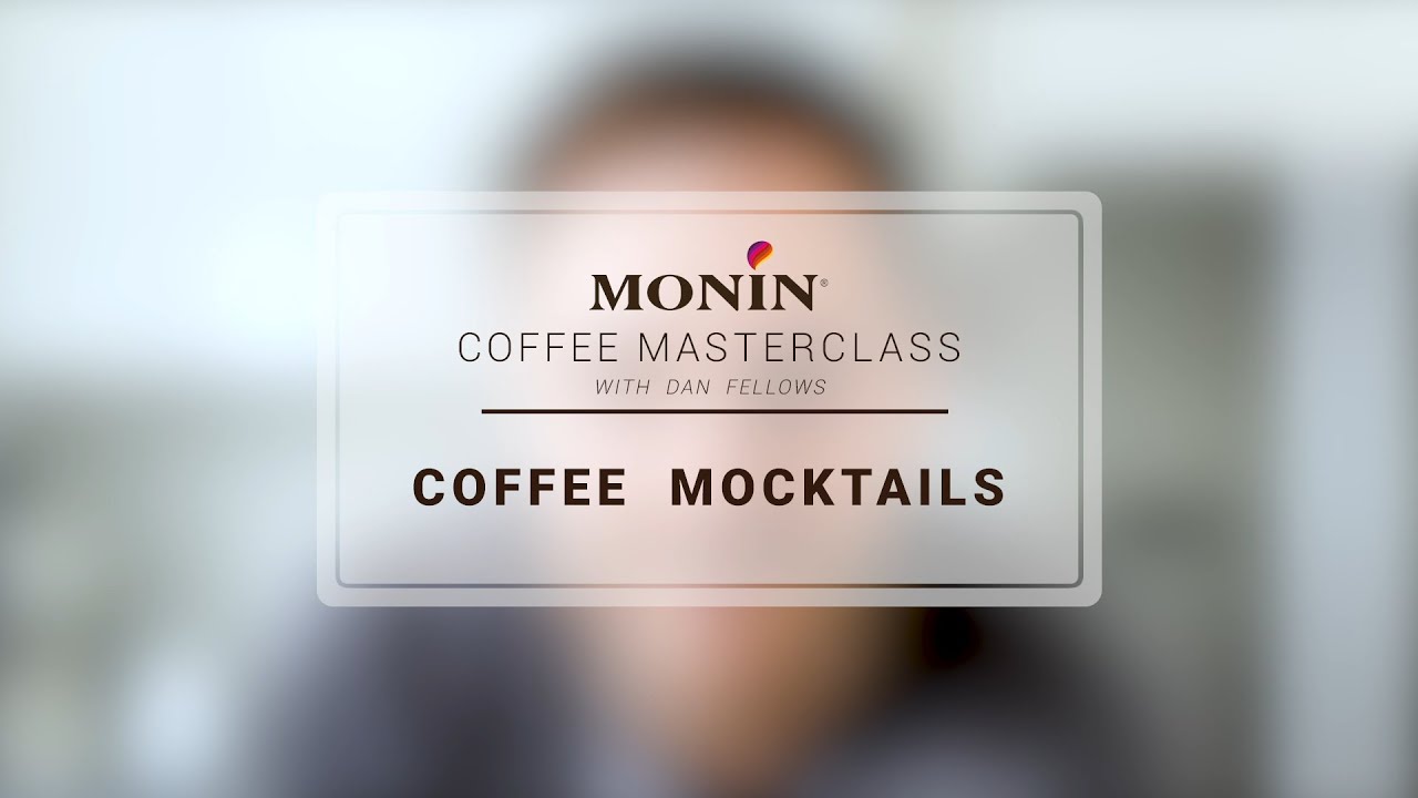 MONIN Coffee Masterclass - Coffee Mocktails