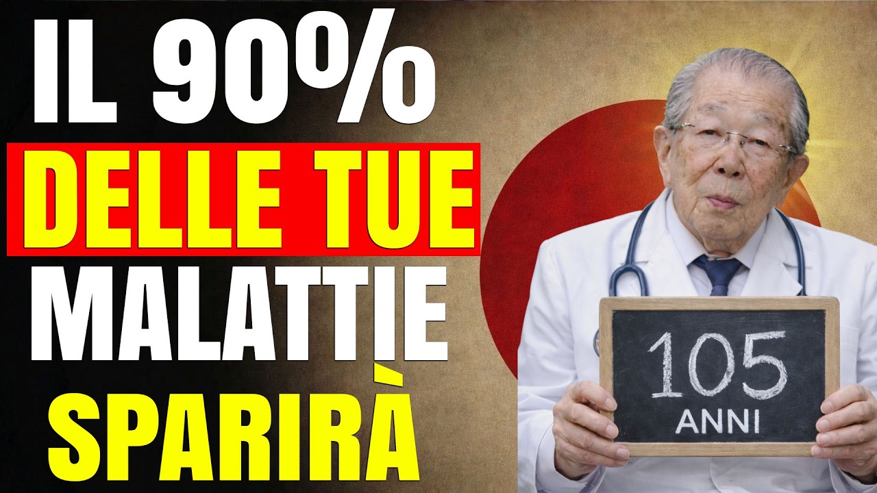 Il medico più anziano del Giappone: mangiate questi alimenti ogni giorno e vivrete fino a 100 anni!