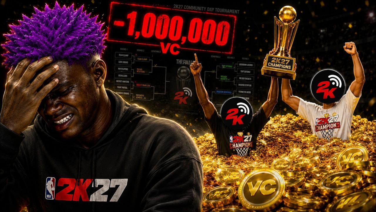 МНЕ ОСТАВАЛАСЬ ВСЕГО ОДНА ИГРА ДО 1 000 000 VC НА ТУРНИРЕ ПО NBA 2K27