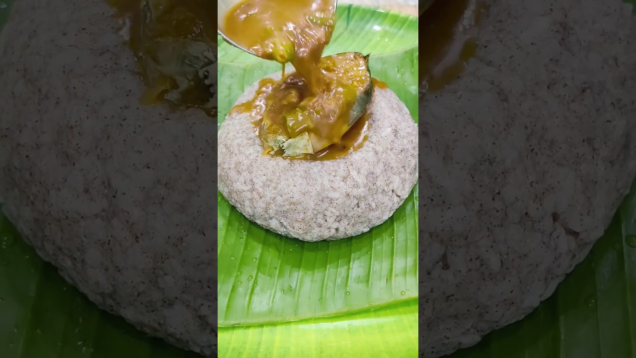 రాయలసీమ రాగి సంగటి | చేపల పులుసు 🤤 ఎవరికి ఇష్టం?🤔 Ragi Sangati | Fish Curry 