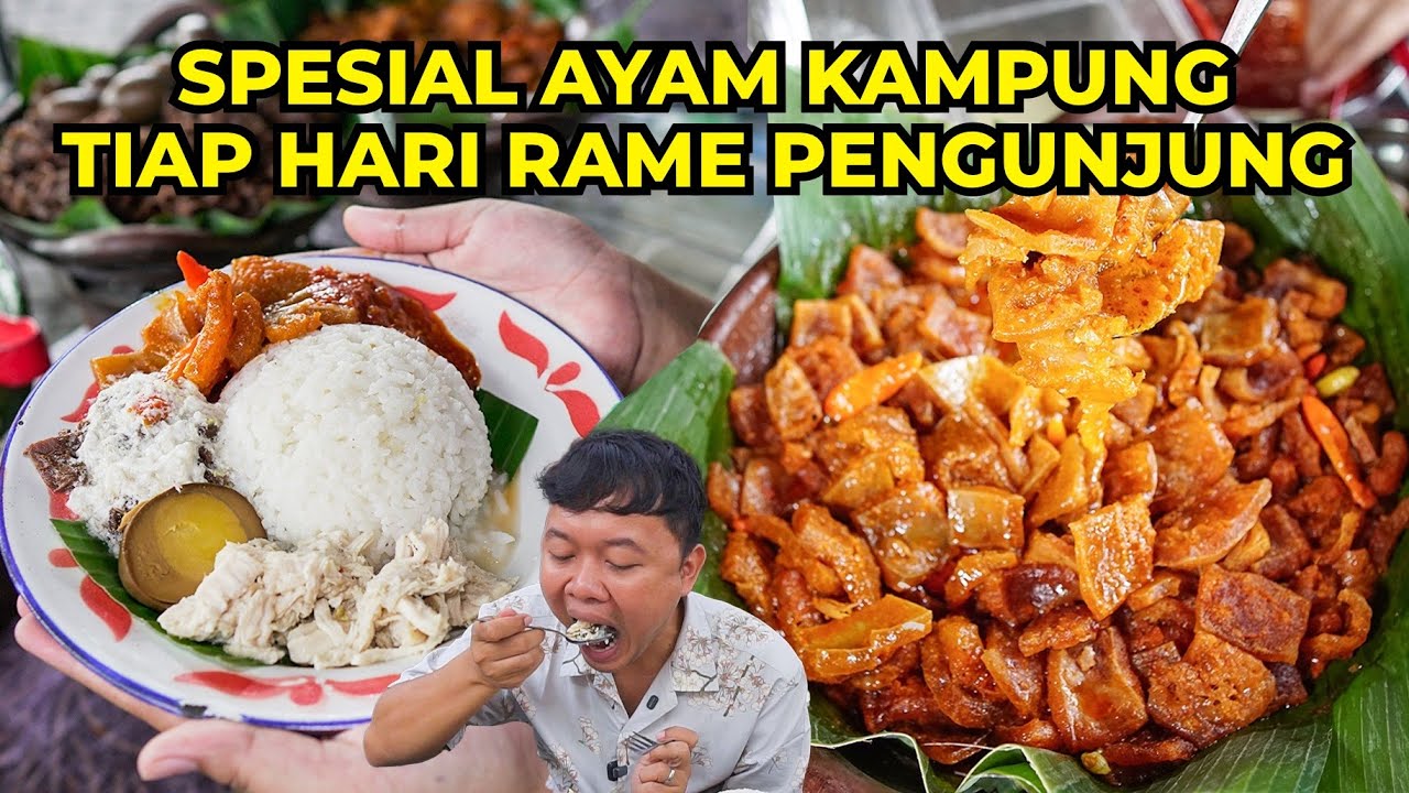 Spesial Ayam Kampung! Jualan Mulai Gerobakan Sampai Punya Ruko Sendiri!