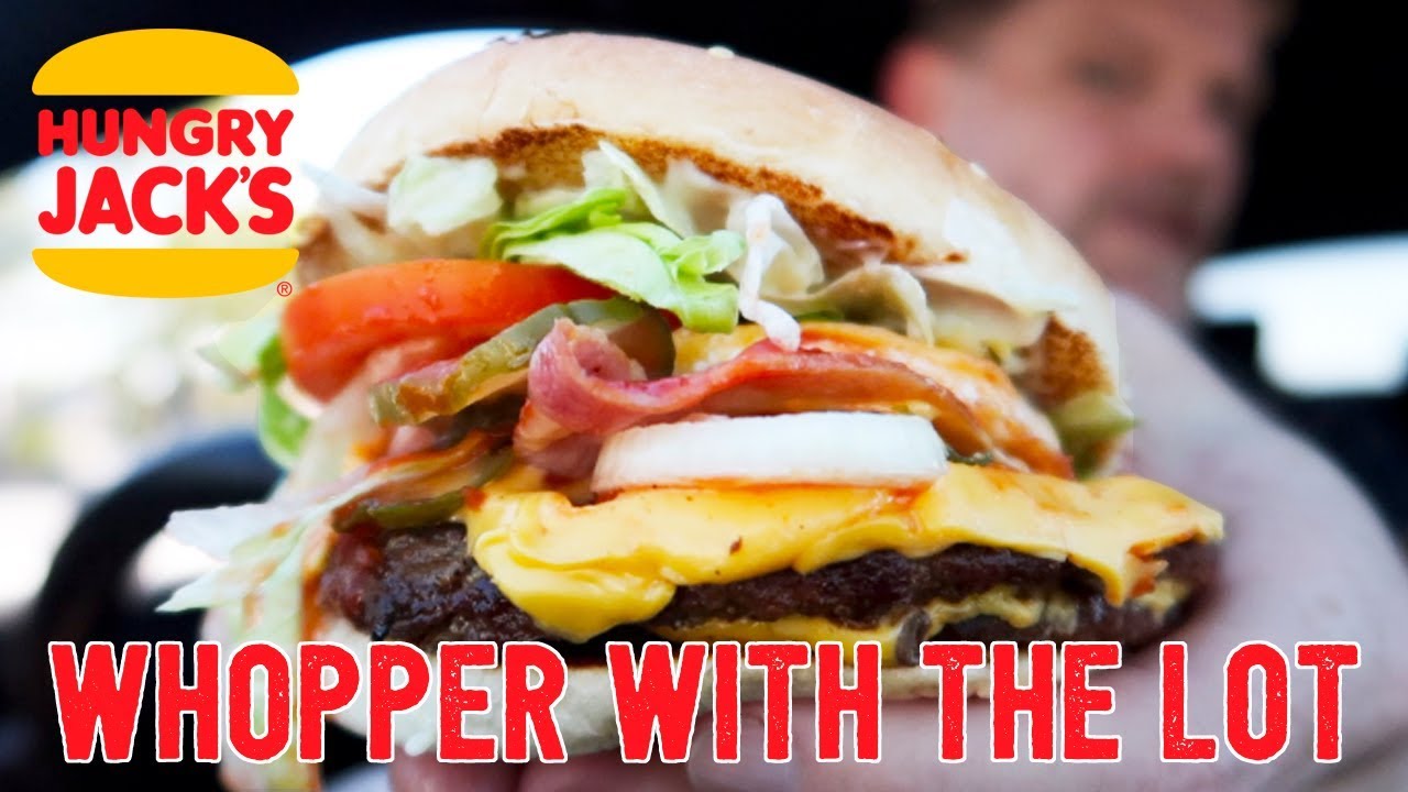 НОВЫЙ ВОППЕР HUNGRY JACKS С ОБЗОРОМ КУХНИ - Greg's Kitchen