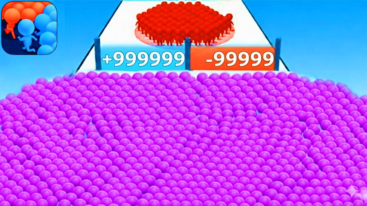 New Satisfying Mobile Games Count Masters Top TikTok Gameplay (Android, iOS) Walkthrough All Levels