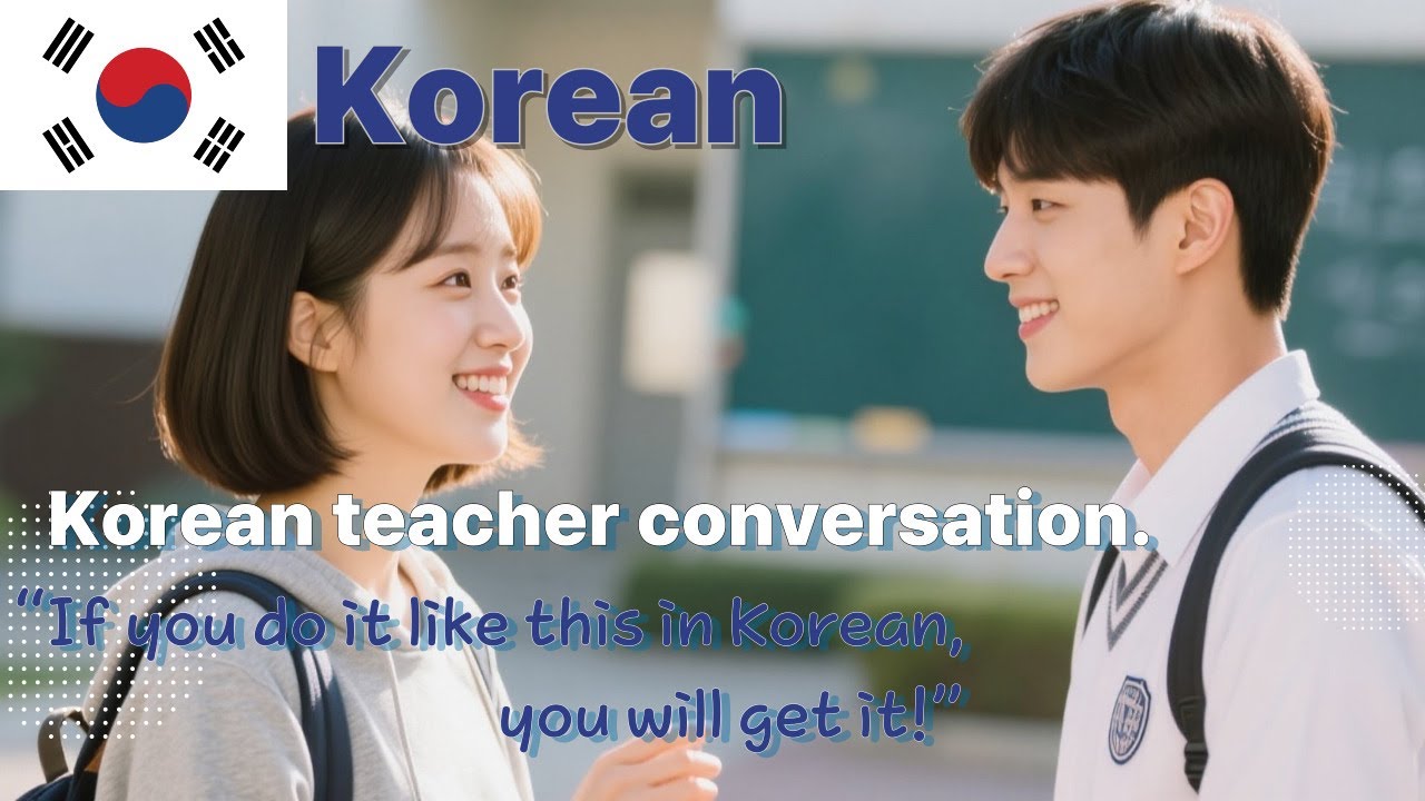 (Intermediate) Korean teacher's method of studying Korean - Subtitles