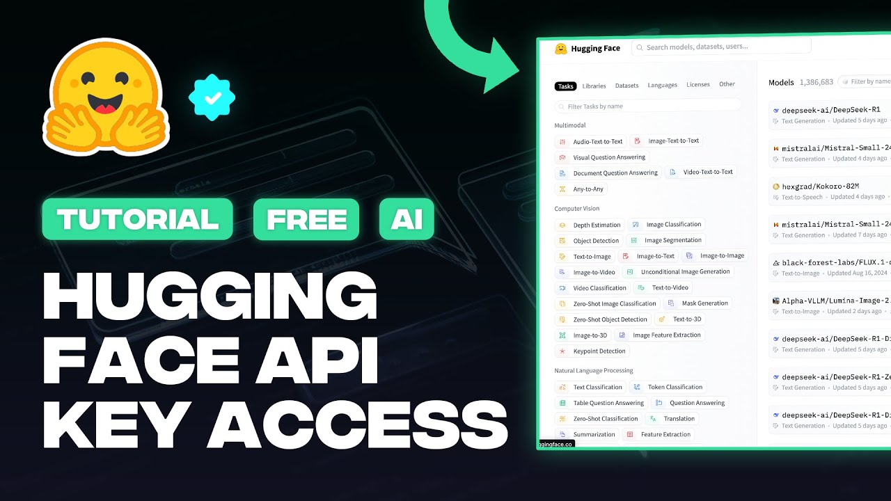 Как создать ключ API HuggingFace (2025)