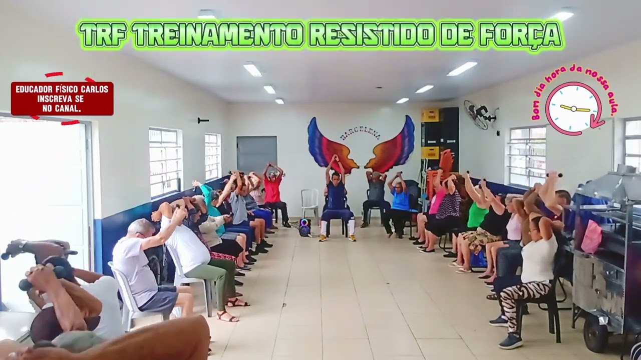 TRF TREINAMENTO RESISTIDO DE FORÇA COM A GALERA DA UBS JARDIM HELENA.