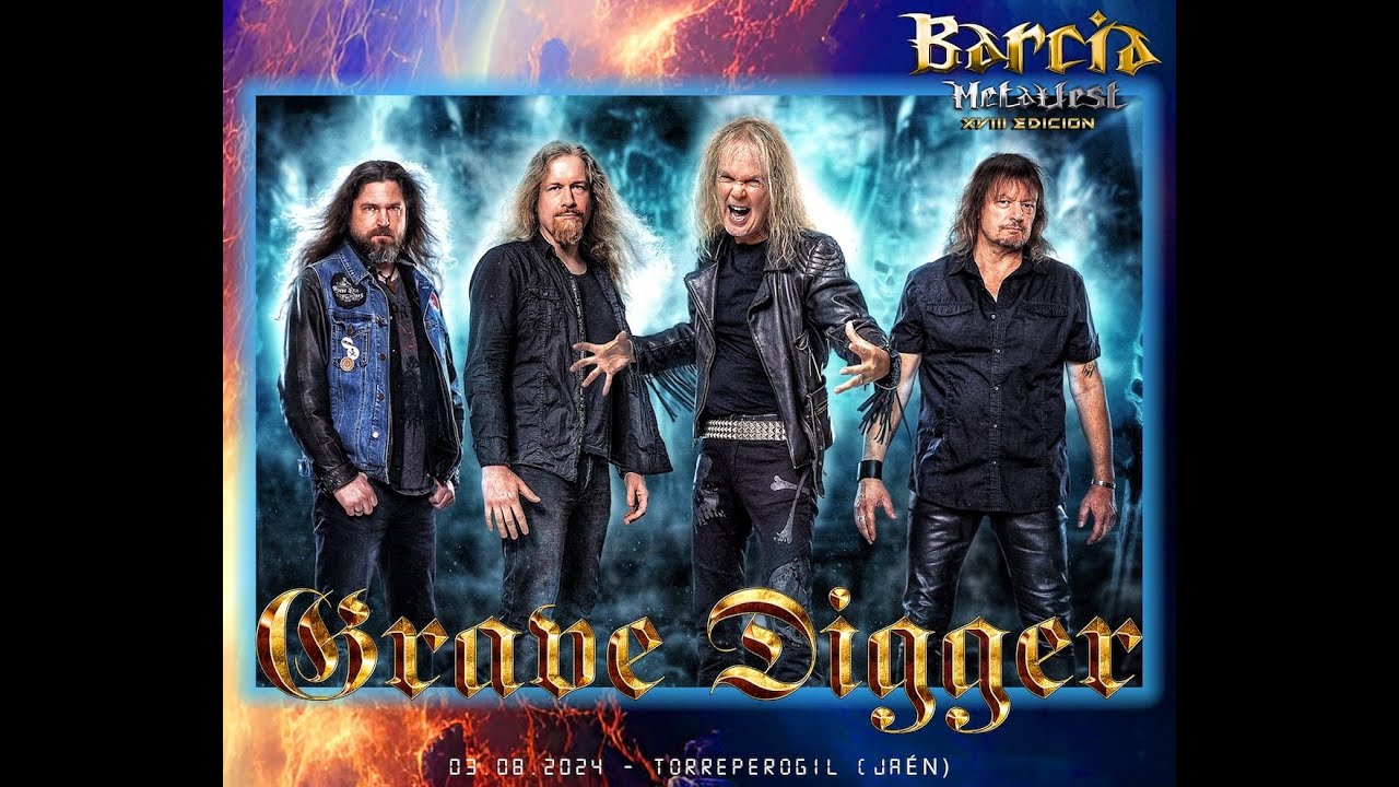 Grave Digger  Barcia Metal Fest 2024