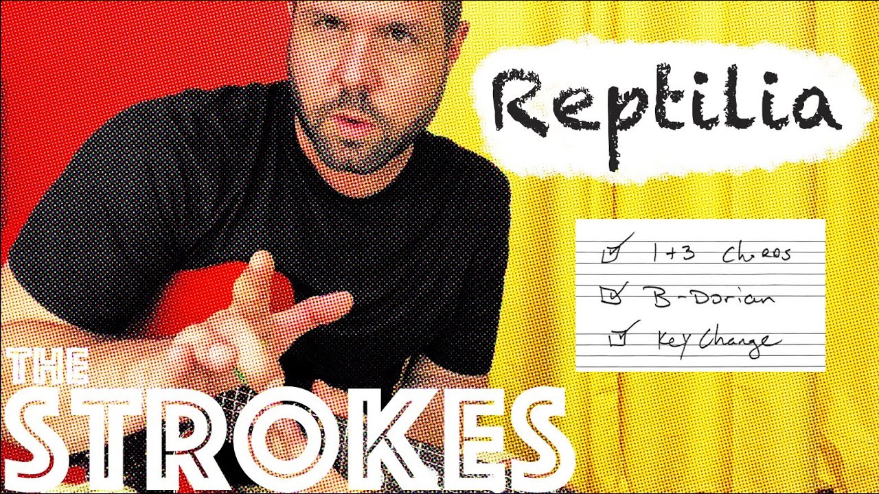 Learn to play Reptilia, Discover a METRIC $h%t TON about the fretboard…
