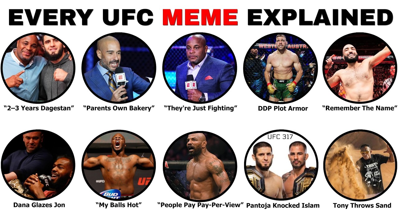 Every UFC Meme Explained In 10 Minutes