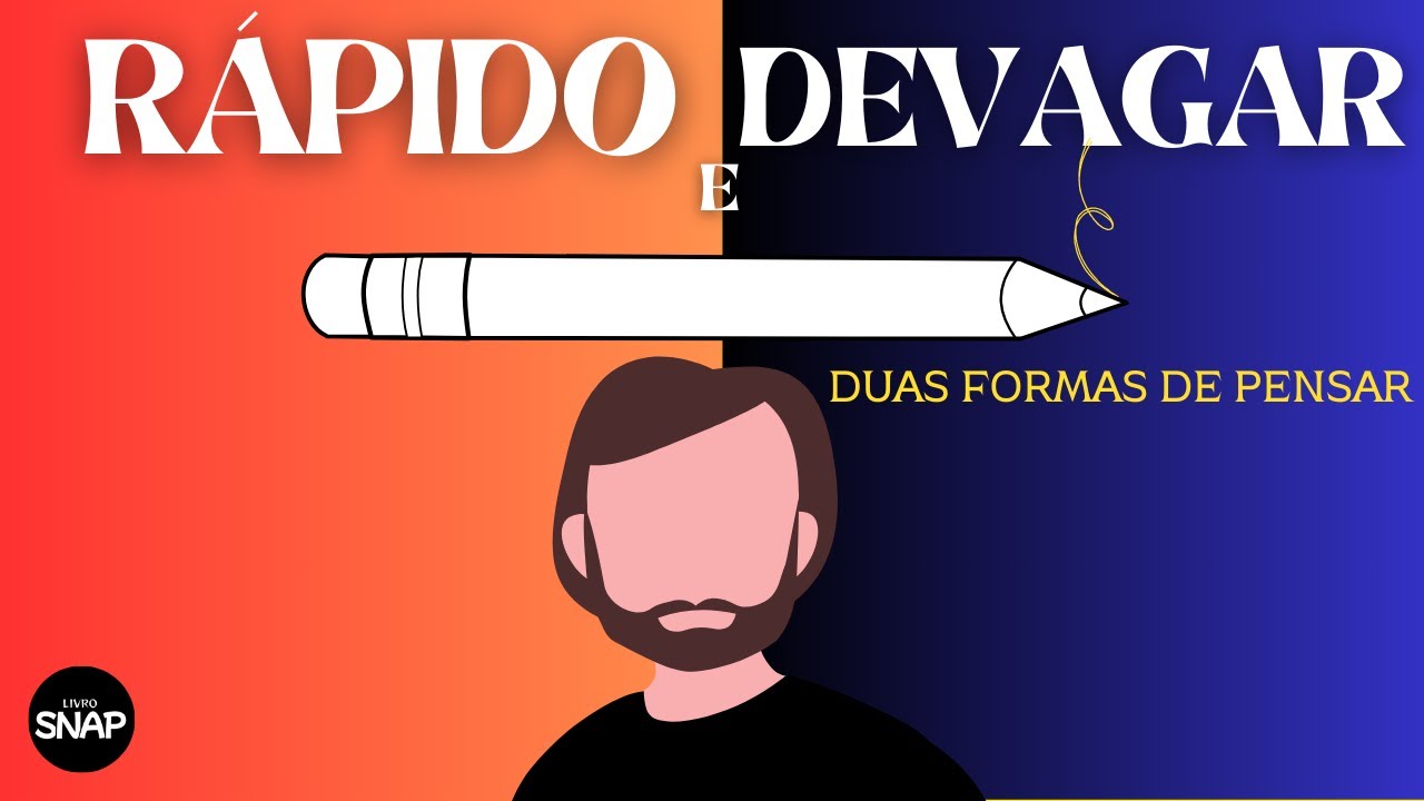 Rápido e Devagar Duas Formas de Pensar (Resumo Livro Snap)