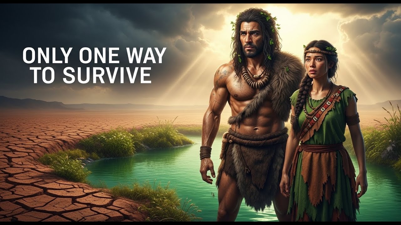 Prehistoric Survival: Kaelo & Zanthu’s Journey to Find Water Across a Harsh Barren Land!