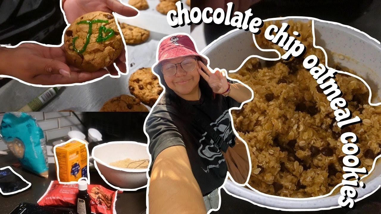 i baked cookies for the FIRST time ever