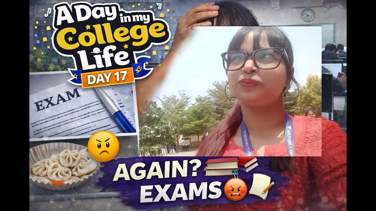👉 Exams Are Coming 😵📚 | Daily College Vlog | Day 17