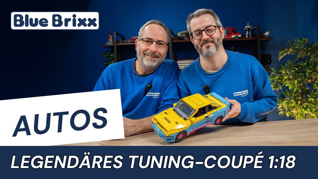 Legendäres Tuning Coupé – Das neue 1:12 BlueBrixx Pro Modell!