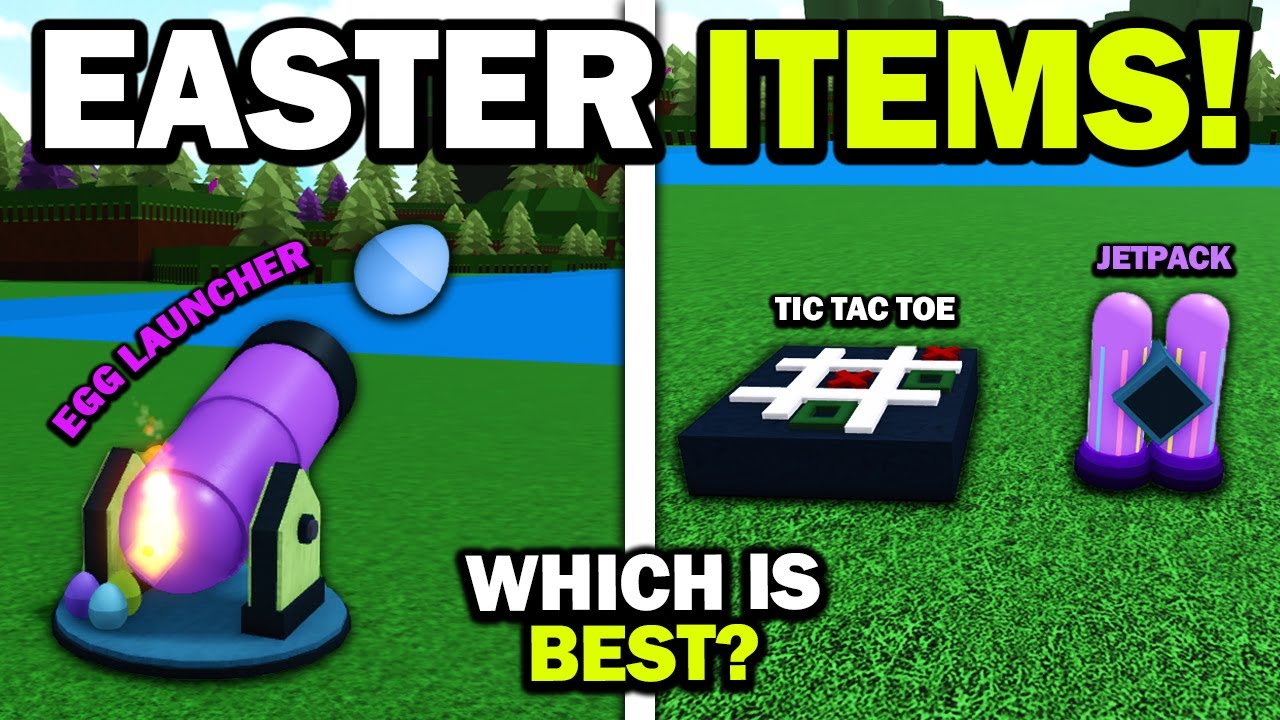 ALL EASTER ITEMS!! | Build a boat for Treasure ROBLOX