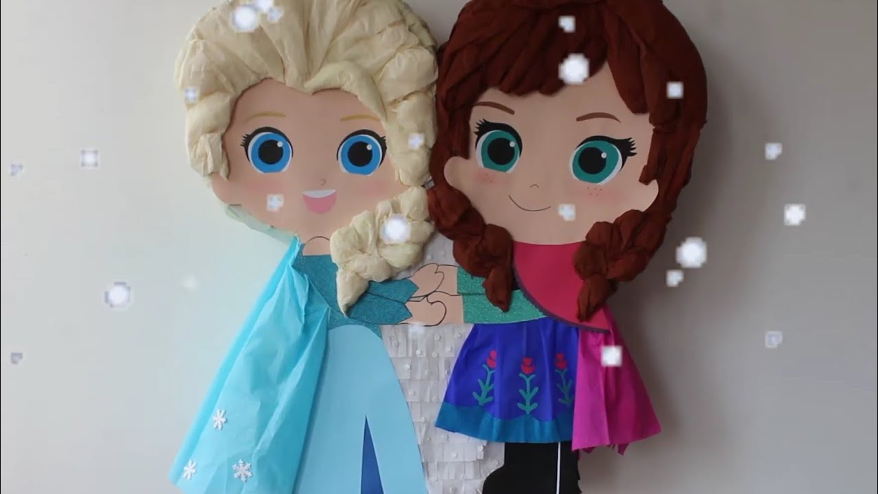 Piñata Elsa y Ana Frozen
