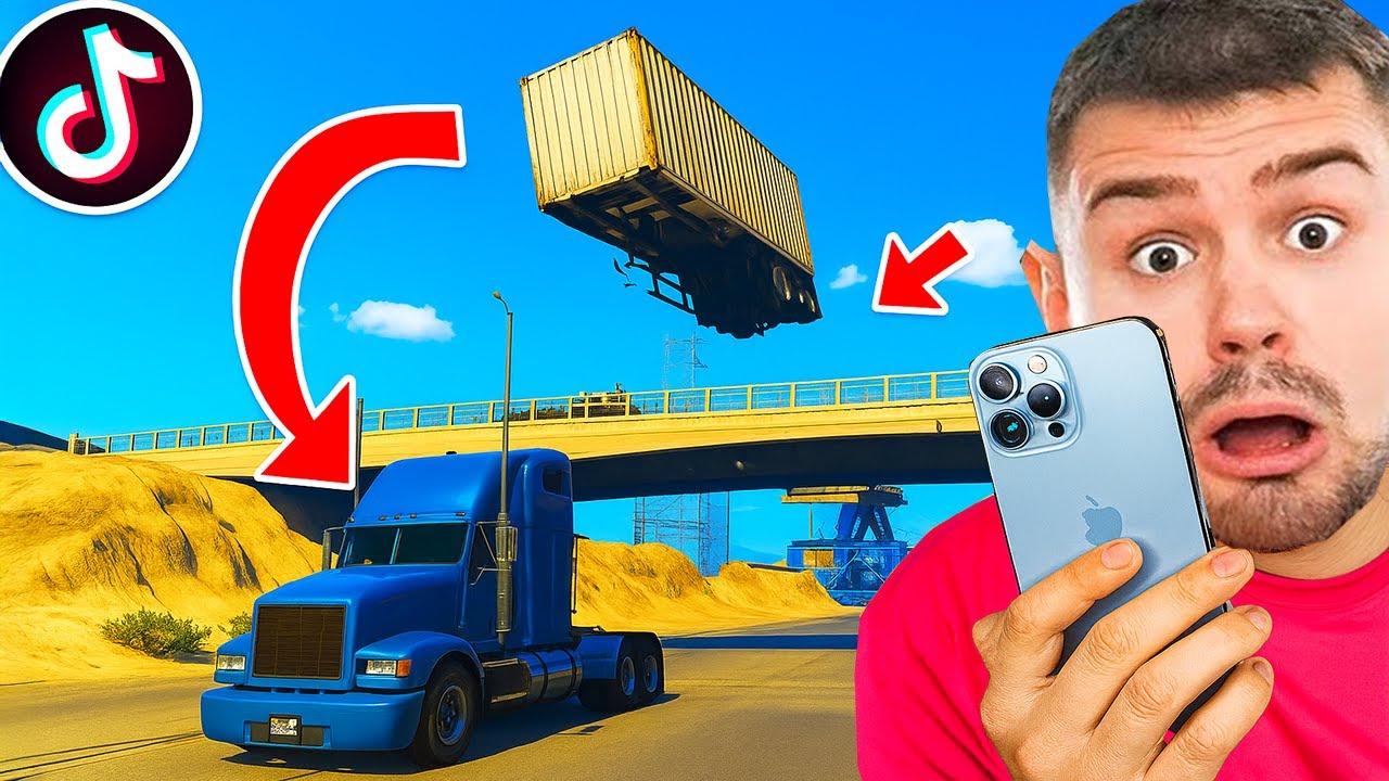 DIE VIRALSTEN TIK TOK STUNTS NACHMACHEN in GTA 5!🎥🔥