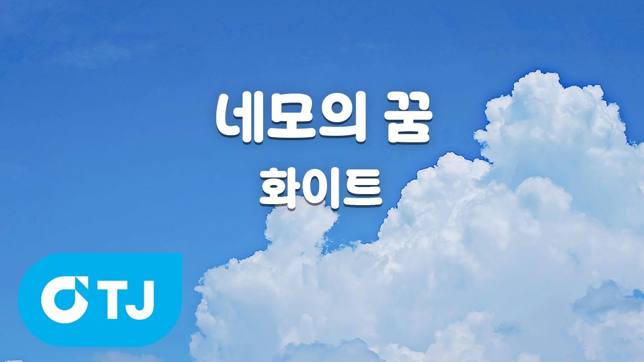 [TJ노래방] 네모의꿈 - 화이트 / TJ Karaoke