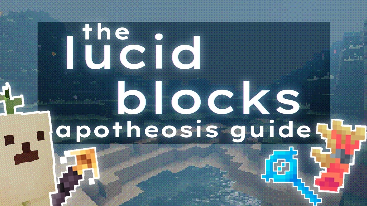 the lucid blocks crafting guide