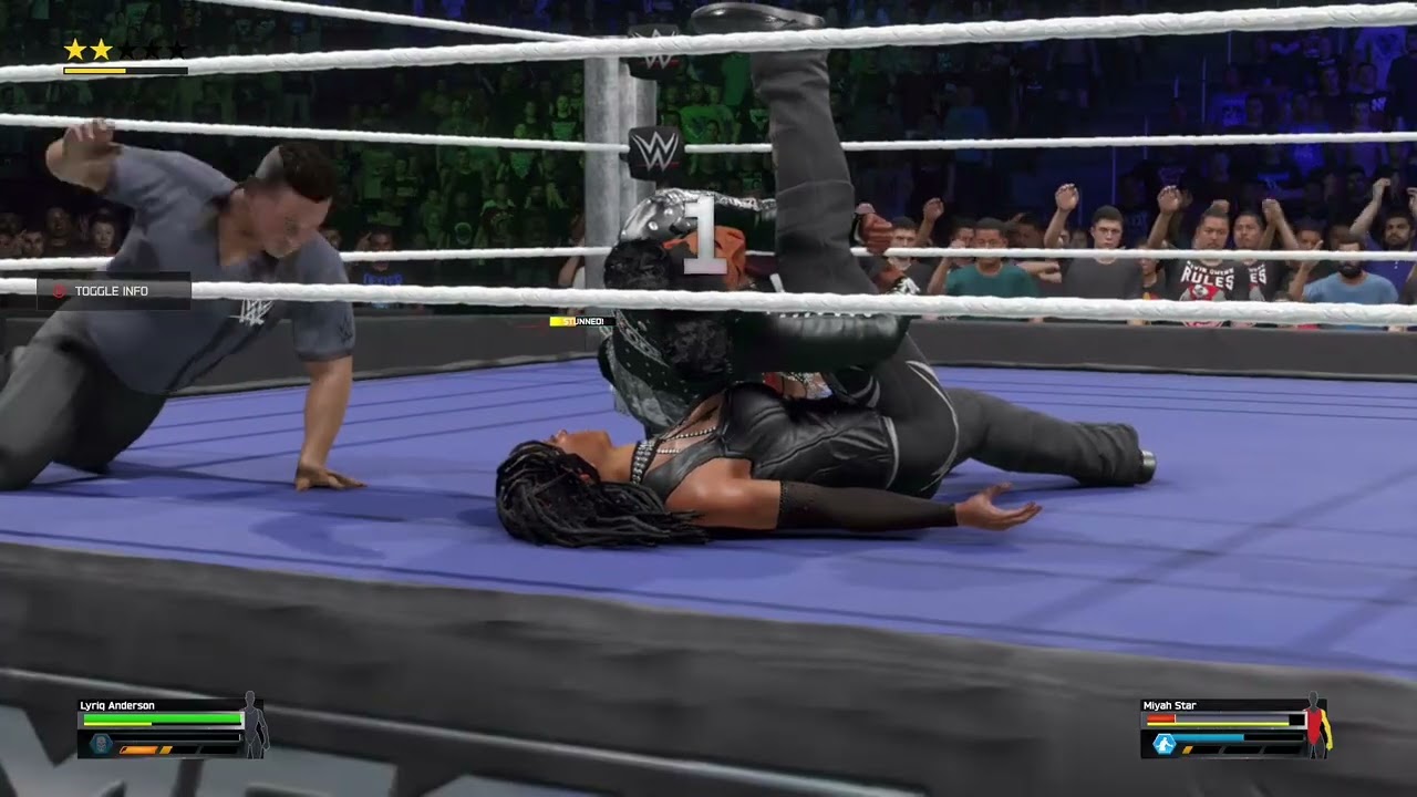 Lyriq Anderson vs Miyah Troy - WWE 2K25 Speed Tournament Match 
