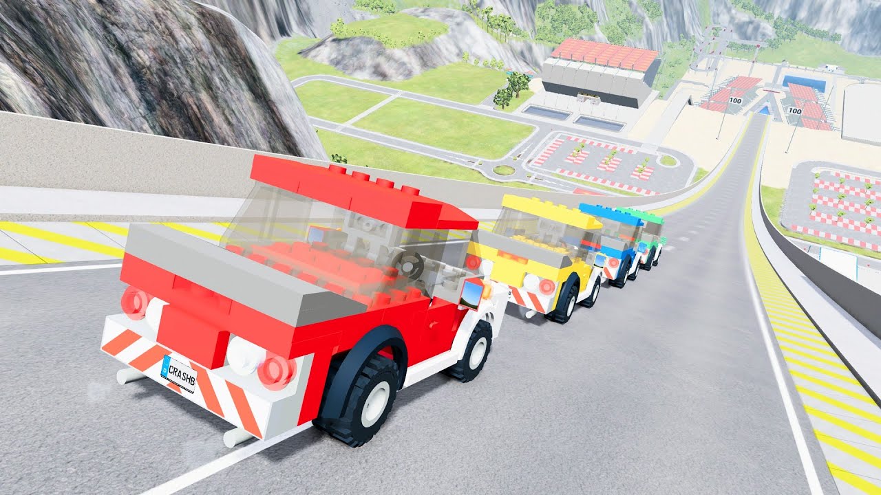Epic High Speed Car Jumps #189 – BeamNG Drive | CrashBoomPunk