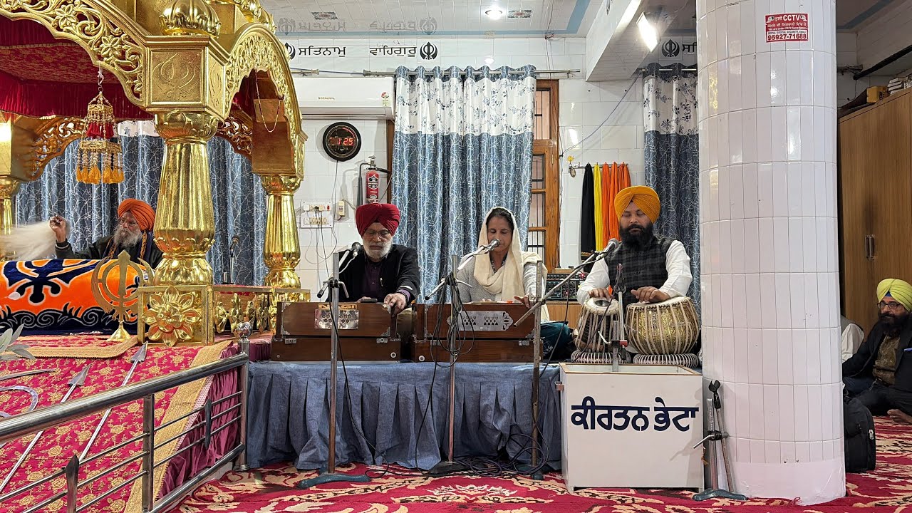 Sajan Mere Rangle Shabad gurbani by Rupinder jeet kaur with S. Joginder Singh  Sabar .