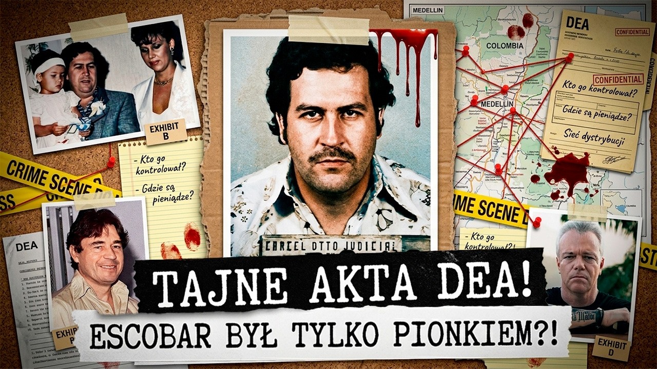 Kartel z Medell&iacute;n SEKRETY DEA! Pablo Escobar Kto Naprawdę Rządził? Szokująca Prawda!