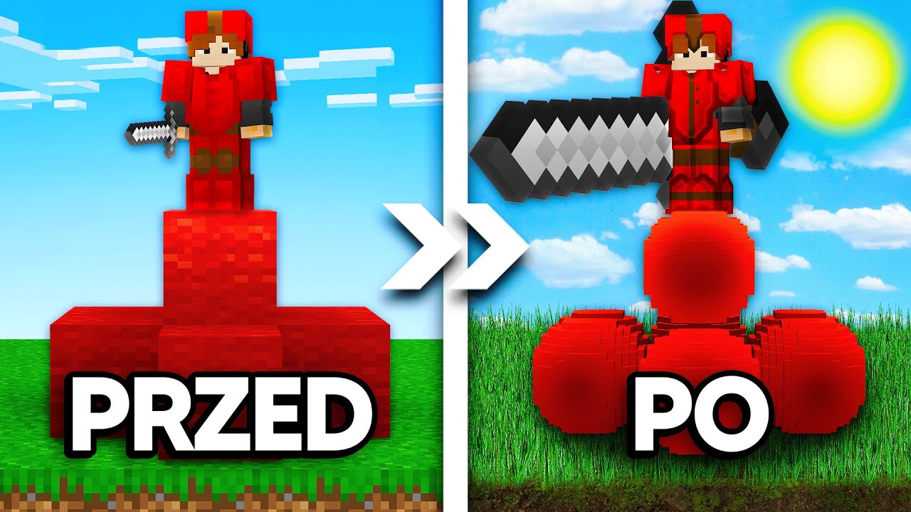 BEDWARS, ale gdy ZGINĘ mój TEXTUREPACK jest LOSOWY