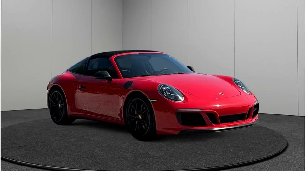 For Sale: Used 2018 Porsche 911 Targa 4 GTS - $125,900 - Located in FL, USA