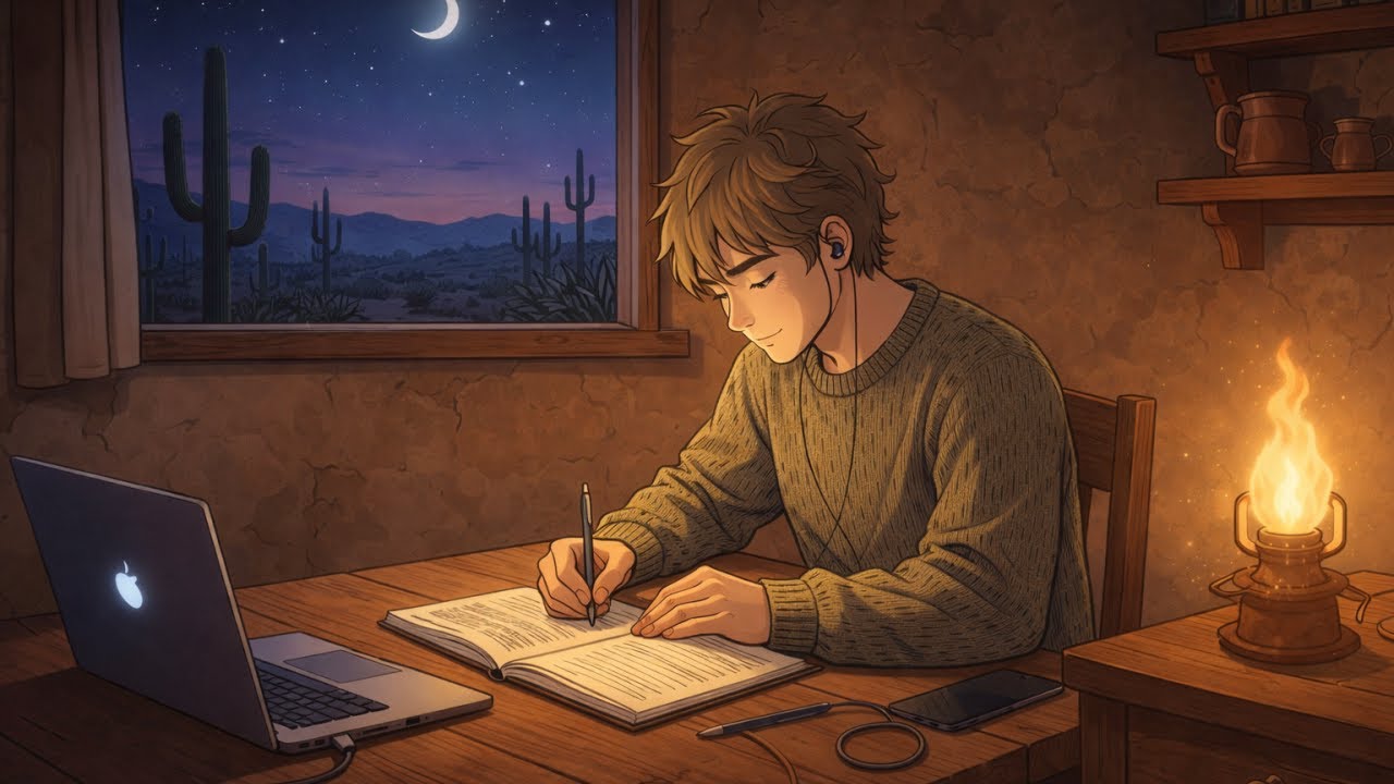 Midnight Window Light ✨ (Lo-Fi Instrumental)