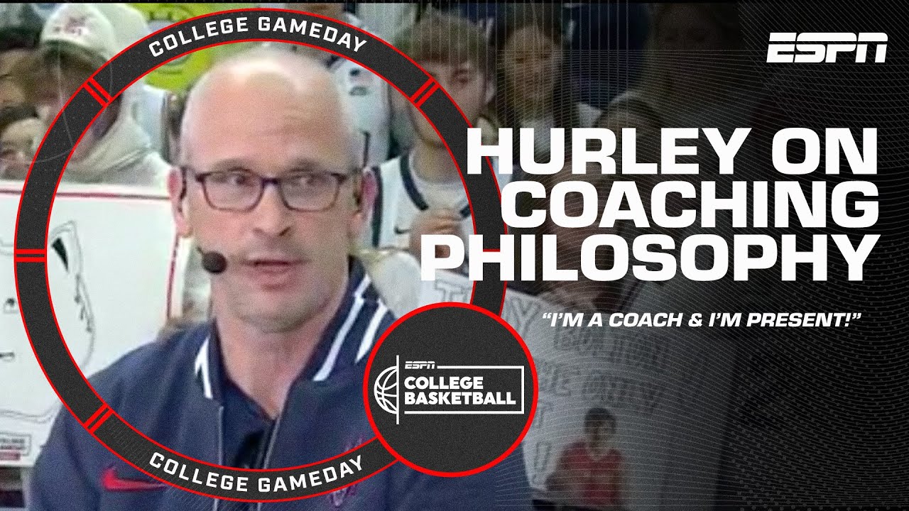 'I'm a coach and I'm PRESENT!' Dan Hurley on connection with his UConn team 🙌 | College GameDay