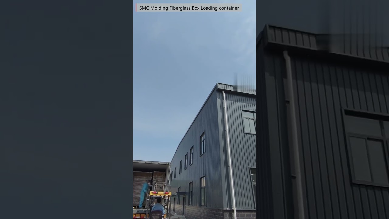 FRP SMC BMC Mold pressing power distribution box loading container： Molded Press Molding Pressed box