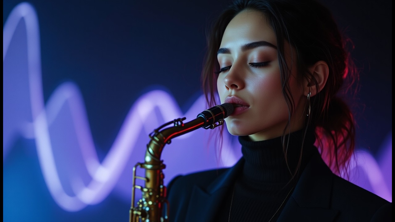 City Lights Chill: Atmospheric Saxophone Music for Winding Down