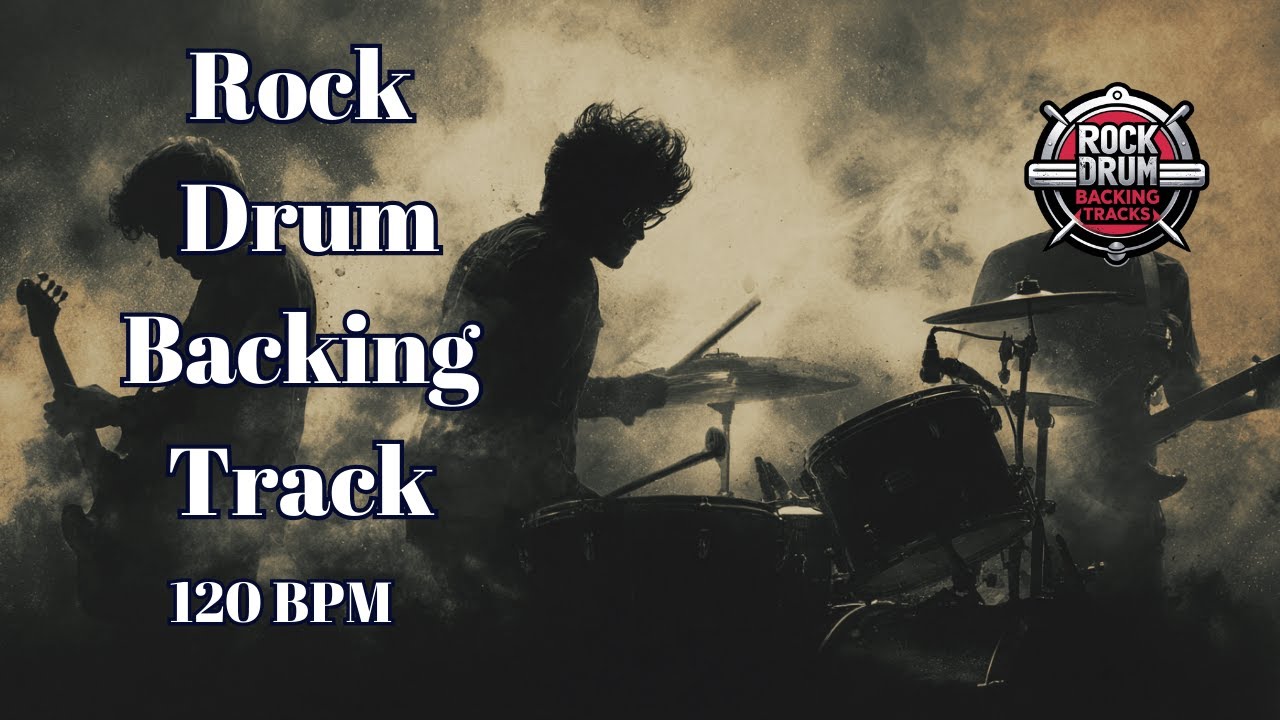 120 BPM Rock Drum Backing Track | Classic Driving Rhythm